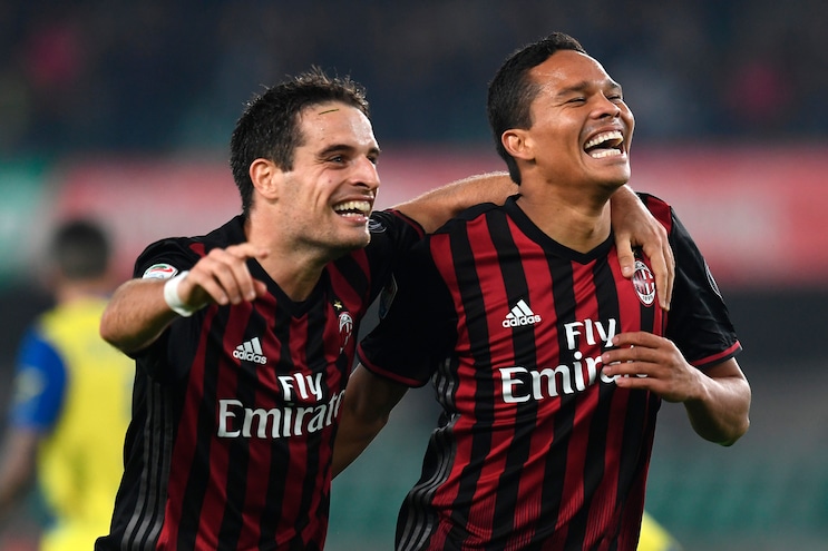 Serie A Milan, Bacca-Bonaventura-Mati Fernandez: personalizzato