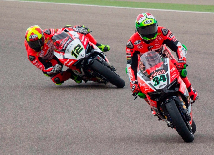 Sbk, Honda: Giugliano e Magnoni, test positivi
