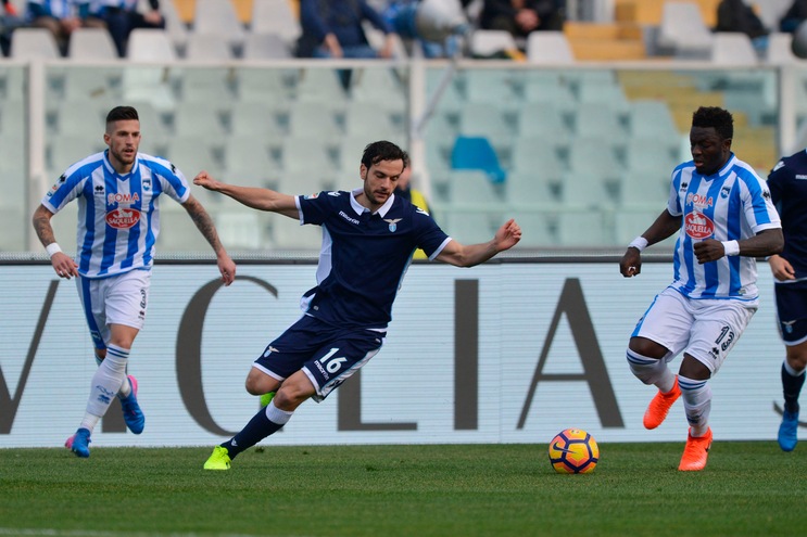 Serie A, Pescara-Lazio 2-6, il tabellino