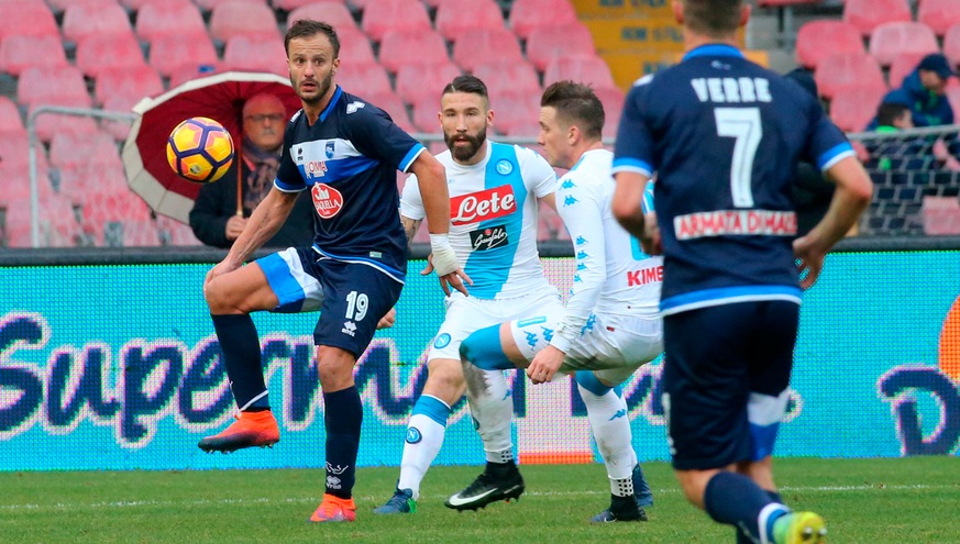 Serie A Pescara, out Gilardino. Differenziato Bovo