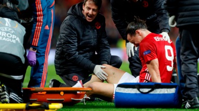 Ibrahimovic, lo United conferma: «Rottura del crociato»