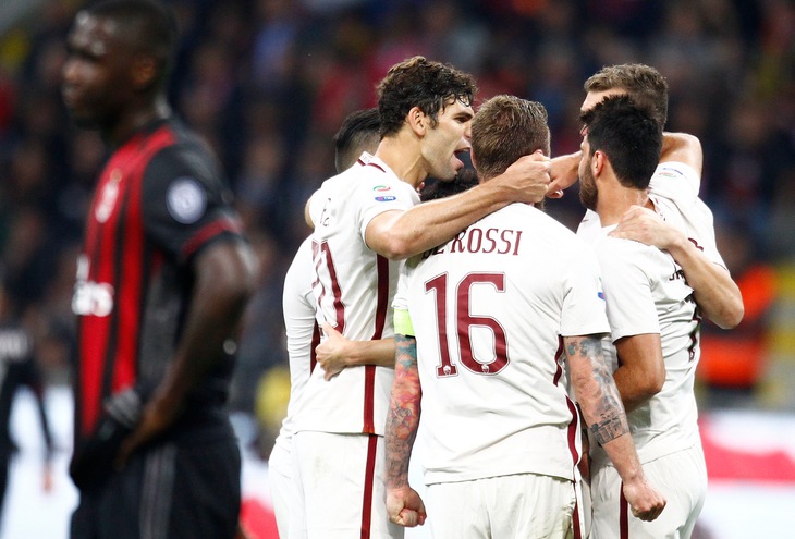 Serie A Milan-Roma 1-4: il tabellino