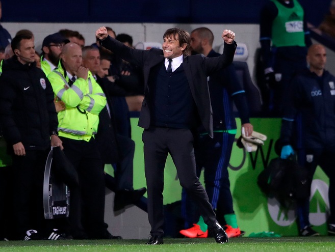 Premier, West Brom-Chelsea 0-1: Batshuayi-gol, Conte campione d'Inghilterra