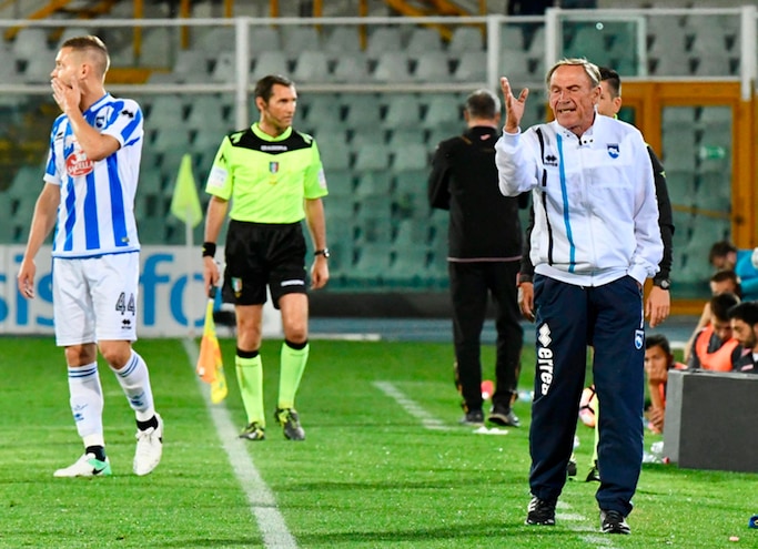 Serie A Pescara, Zeman: «Ora programmiamo il futuro»