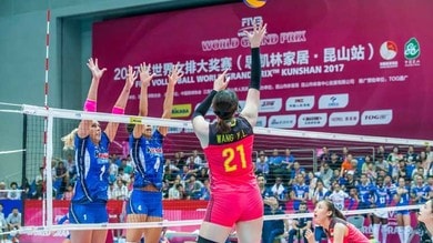 Azzurre sconfitte per 3-1 dalla Cina nel debutto