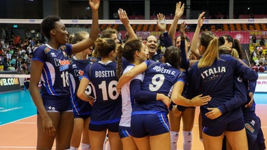Italia power! 3-0 alla Cina. Azzurre vincenti
