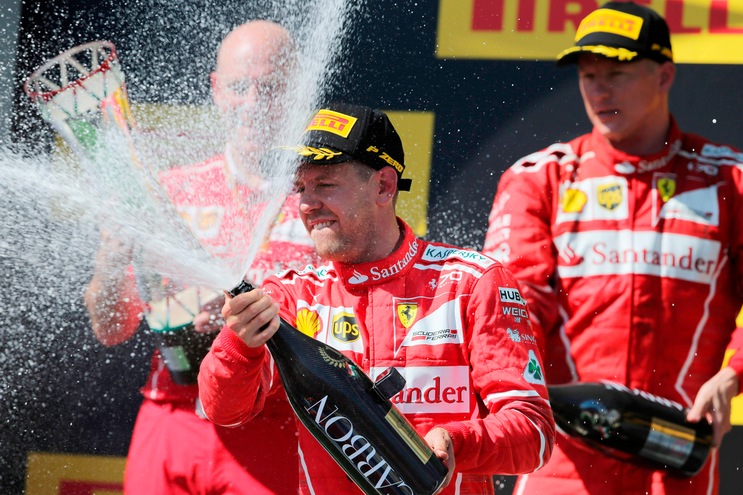 F1: Vettel da titolo a 1,85
