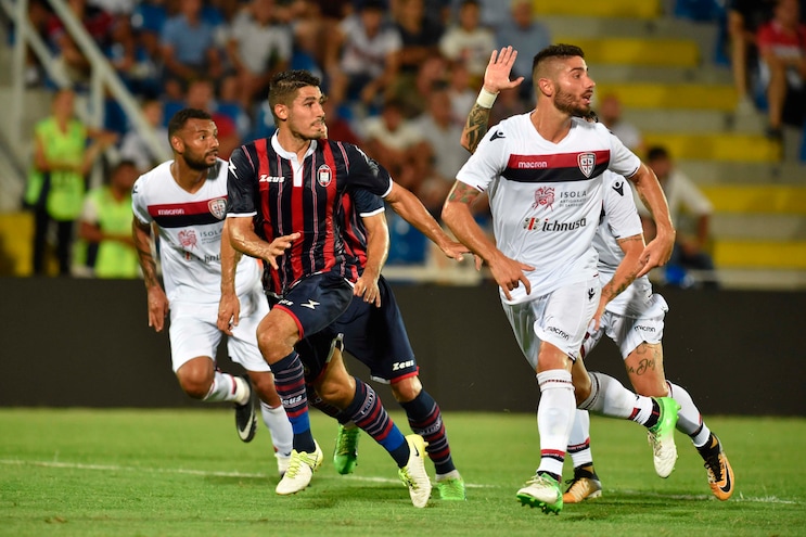 Crotone-Cagliari 2-2: buon test per Nicola e Rastelli