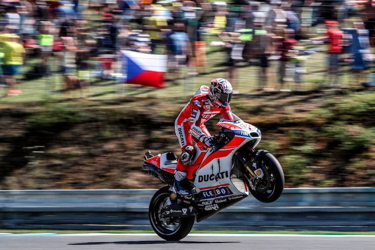 MotoGp Austria, Dovizioso: «Stiamo andando bene»