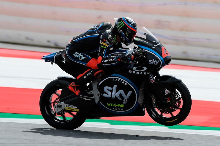 Moto3, Bagnaia chiude quarto in Austria