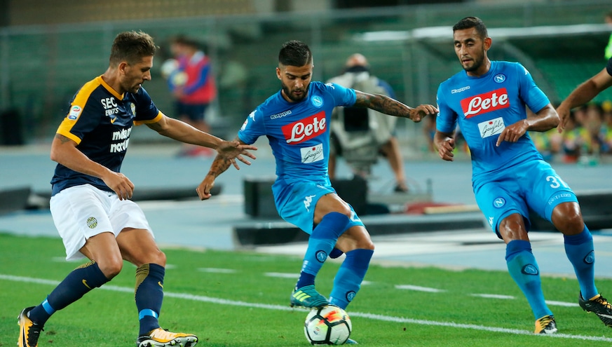 Serie A Verona-Napoli 1-3, il tabellino
