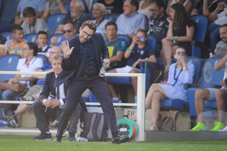 Di Francesco: «Roma, grande prova di carattere»