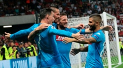 Nizza-Napoli 0-2: Sarri ritrova la Champions League