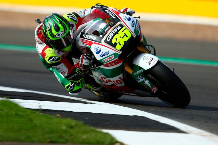 MotoGp Silverstone: Crutchlow davanti, Rossi 2°