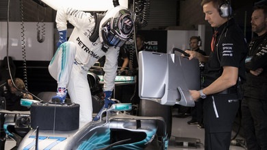 F1 Mercedes, Bottas: «Punto alla vittoria»