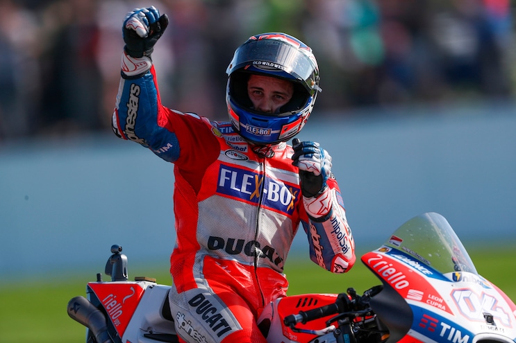 MotoGp Ducati, Domenicali: «Grinta Dovizioso, pazzesco!»