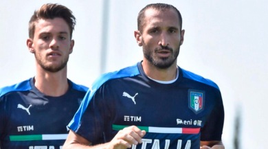 Italia, Chiellini ko: infortunio al polpaccio e rientro a Torino