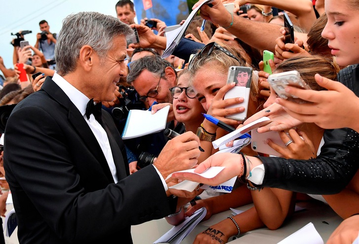George Clooney presenta Suburbicon alla Mostra di Venezia
