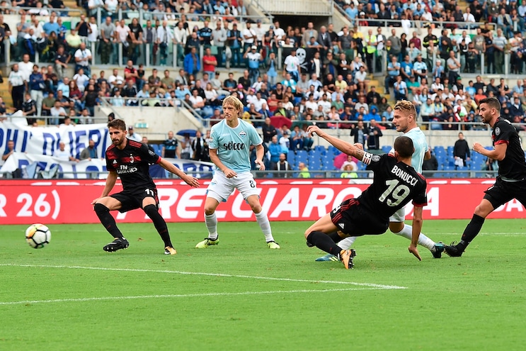 Serie A Lazio-Milan 4-1, il tabellino