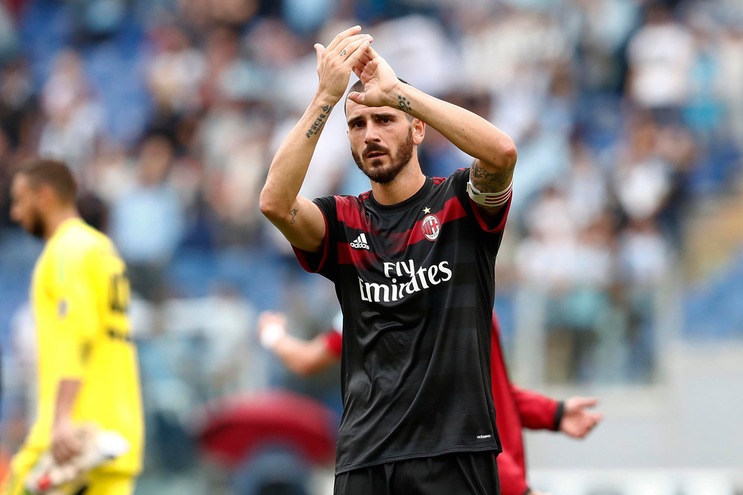 Milan, Bonucci ricomincia da 3