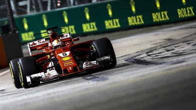 F1, Singapore: Vettel, che pole! Quarto Raikkonen