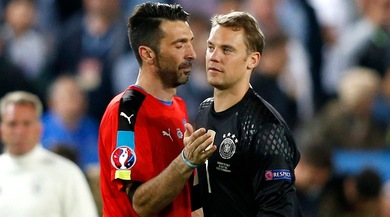 Buffon scrive a Neuer: «Voglio vederti sul campo appena possibile»