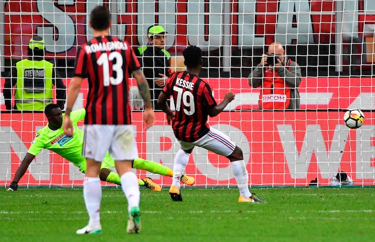 Serie A Milan-Spal 2-0, il tabellino
