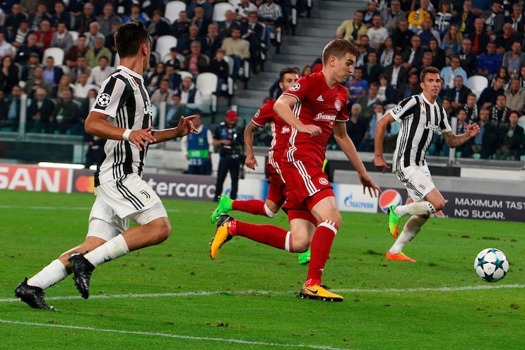 Champions League Juventus-Olympiacos 2-0, il tabellino