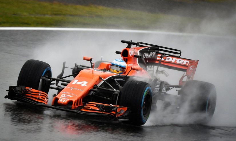 F1 Suzuka, Alonso e Palmer partono dal fondo