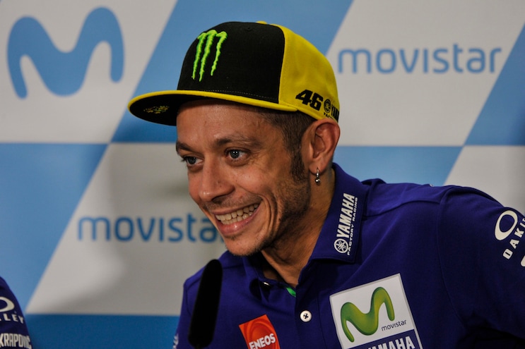 MotoGp, allenamento al Ranch per Valentino Rossi