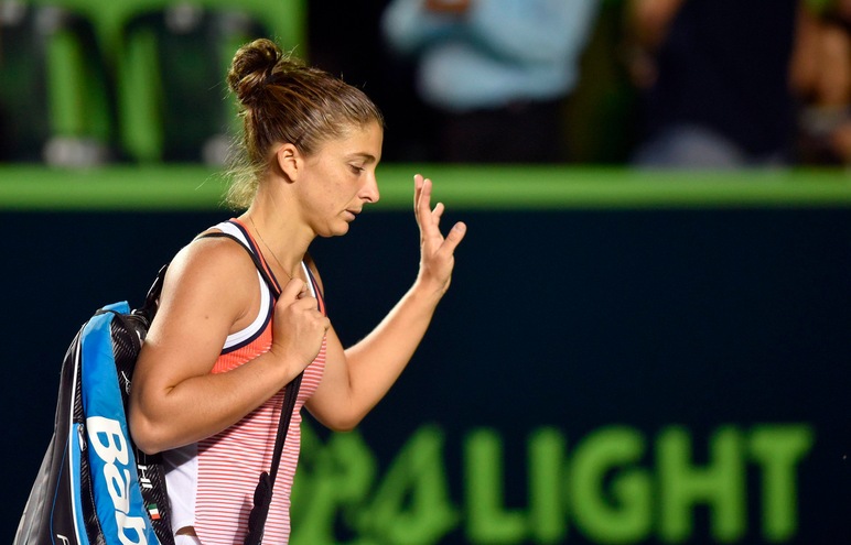 Tianjin, Errani sconfitta in semifinale