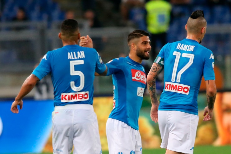 Serie A Roma-Napoli 0-1, il tabellino