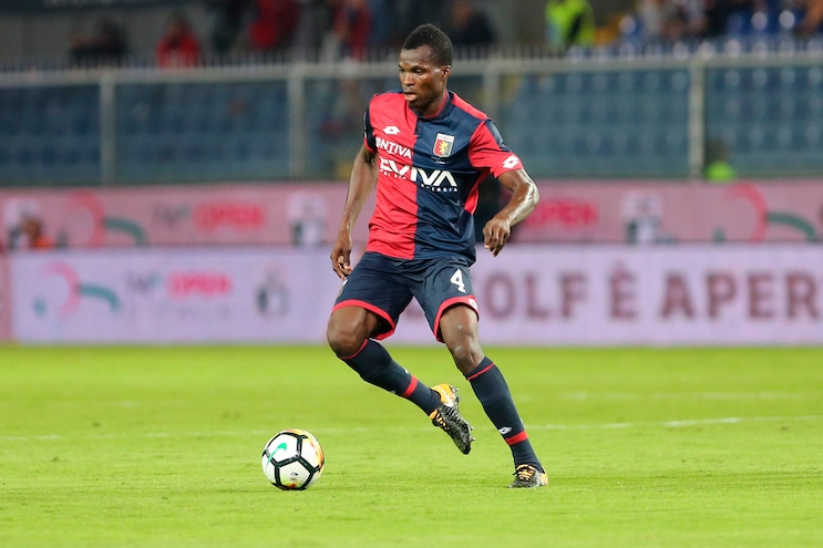 Serie A Genoa, Cofie ricoverato in ospedale