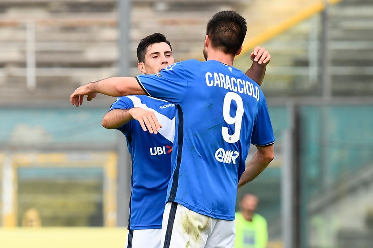 Serie B Brescia-Bari 2-1: Caracciolo piega Grosso