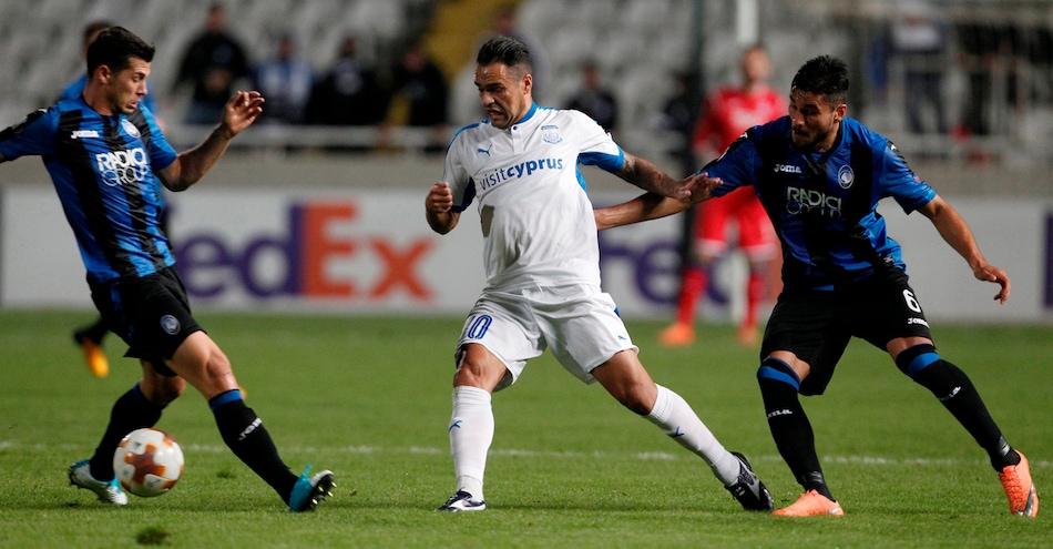 Europa League, Apollon Limassol-Atalanta 1-1: il tabellino