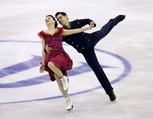 Pattinaggio figura: terzo posto Cappellini-Lanotte