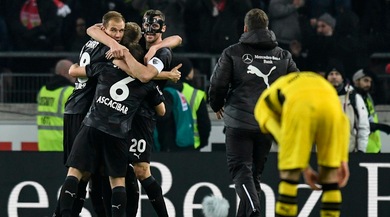 Bundesliga, Stoccarda-Borussia Dortmund 2-1: pesa l'assenza di Aubameyang