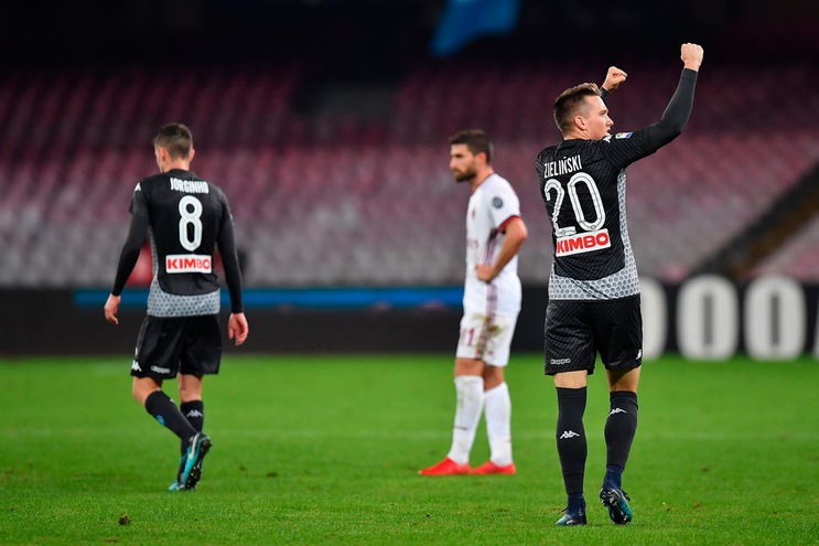 Serie A Napoli-Milan 2-1, il tabellino