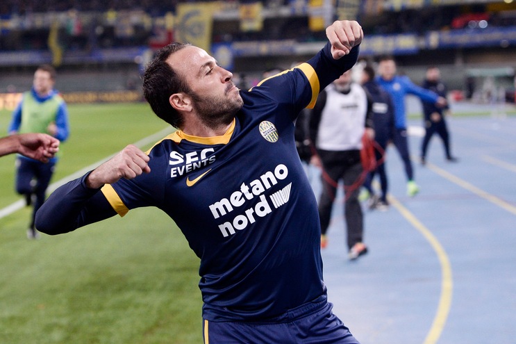 Serie A Verona, seduta differenziata per Pazzini
