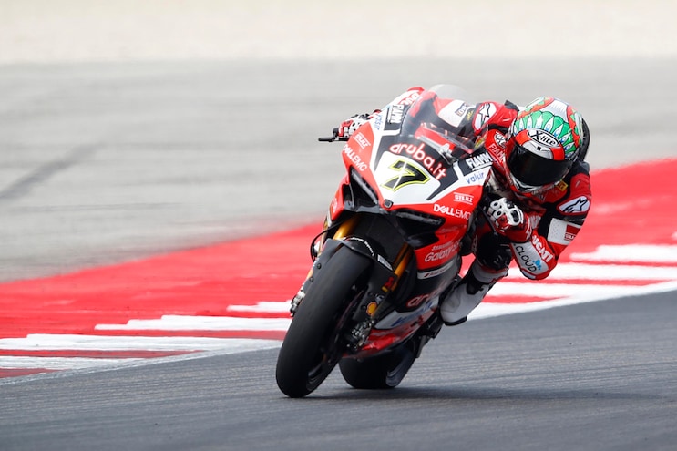 SBK Ducati, Davies: «Ricomincerò tra qualche settimana»