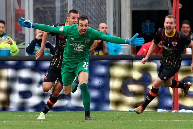 Serie A, Benevento: a 9,50 l'impresa salvezza