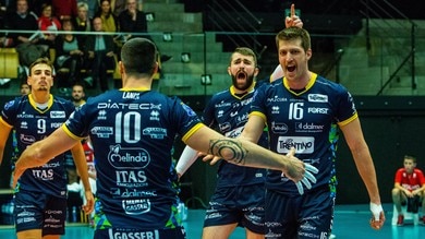 Volley: Champions League, Trento parte col piede giusto