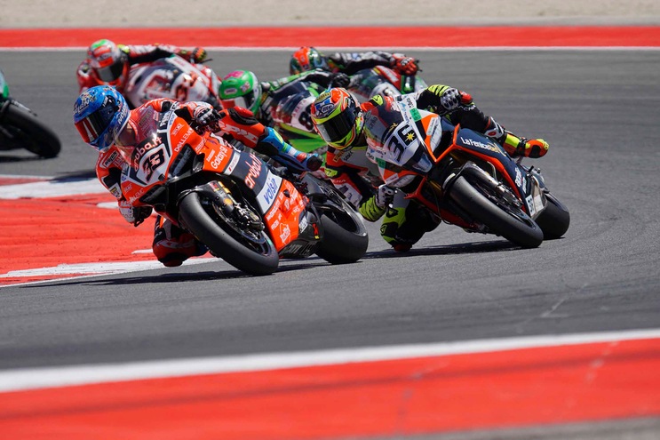 Sbk, Gamarino in pista con il Team Grillini