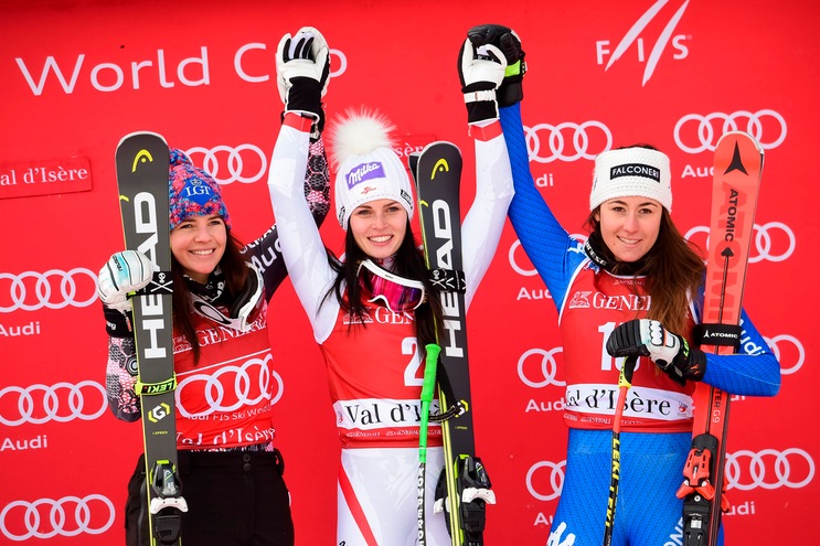 Sci, Super G Val d'Isere: Goggia terza
