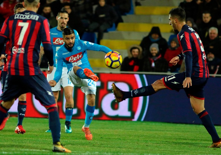 Serie A Crotone-Napoli 0-1, il tabellino