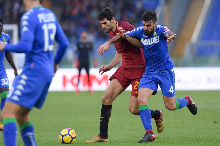 Serie A Roma-Sassuolo 1-1, il tabellino