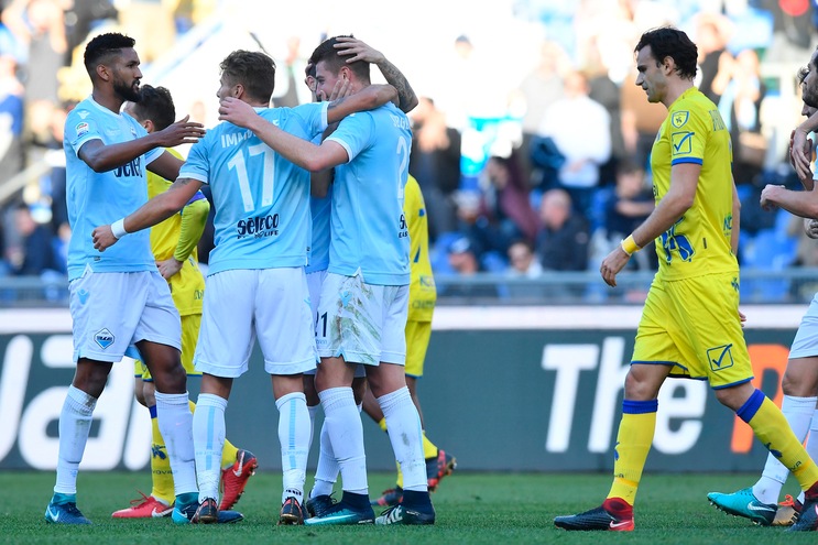 Serie A Lazio-Chievo 5-1, il tabellino
