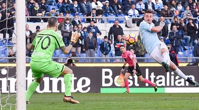 Serie A, Lazio schiacciasassi 5-1 al Chievo: ora è terza. tripletta di Quagliarella: Samp show