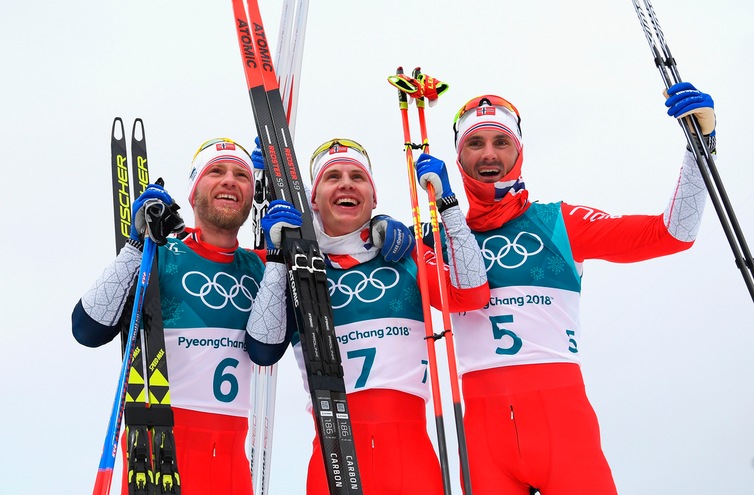 Skiathlon: è tripletta norvegese. Male l'Italia