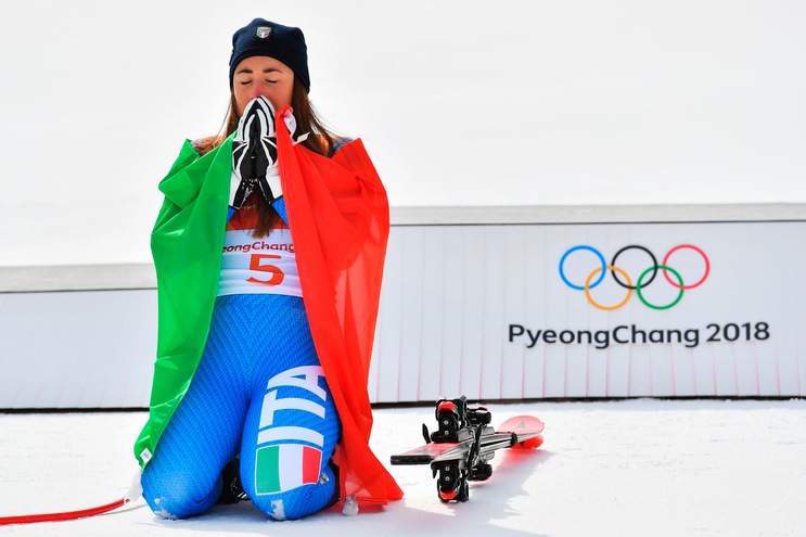 Malagò: «Goggia straordinaria, ci ha commosso»